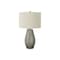 Monarch Specialties Lighting, 24 in.H, Table Lamp, Grey Resin, Ivory / Cream Shade, Contemporary I 9654 - alternate 4